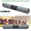 Haut-parleurs combinés Haut-parleur Bluetooth sans fil portable Super Bass Home Cinéma Subwoofer avec affichage LED Mic FM Ordinateur TV Appel téléphonique 3D