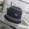 New Designer Bucket Hat Knitted Hats For Women 2 Color Letter Fashion Tophat Baseball Cap Men Caps