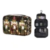 Sacs de cosmétique Fashion Christmas Nardcracker Trio Travel Toitrage Sac Femmes suspendues Noël Toy Soldats Gift Makeup Dopp Kit