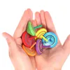 Wholesale Children Wood Leisure Hand Spinne Toys Wooden Fidget Spinner for Kids Classic Spinning Top Kindergarten Gift