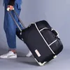 حقائب السفر حقيبة سفر أنثى يد كبيرة سعة الذكور للأمتعة قابلة للطي مقاوم للماء تخزين