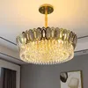 Chandeliers Modern Lighting Chandelier Luxury Crystal Lamp For Living Room Dining Gold Led Luster Light