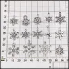 Breloques Mixte Noël Flocon De Neige Charmes Pendentifs Fit Pour Collier Bracelet Fabrication De Bijoux Bricolage À La Main Antique Sier Accessoires C3 Dr Dhsol