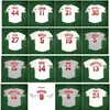 Gla1990 World Series Vintage Baseball-Trikot Eric Davis George Foster Pete Rose Dave Concepcion Ken Griffey Jr. Barry Larkin Johnny Bench Paul