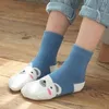 Çoraplar 5 Pairslot Kalın Terry Pamuklu Bebek Çocuklar Kış Yumuşak Çocuklar İçin Sıcak Kız Kızlar Termal Zemin 220919