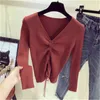 Women's Sweaters Sweater Off Shoulder Sweaters Sweater For Women 4 Color Long Sleeves Turtleneck Female Jumper Black White Grey Sexy Clothes J220915