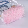 Cadeau cadeau 2pcs sacs transparents en PVC emballage de mariage bijoux sac de rangement en plastique cosmétique avec poignée