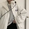 Parkas en duvet pour femmes Les deux côtés portent une veste en velours d'agneau d'hiver femmes rétro style Hong Kong ins petit manteau court en coton wom 220924