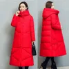 Women's Trench Coats SWREDMI Woman Winter Hooded Oversized 4XL Warm Parkas Casual Loose Jacket Female Outwear High Street