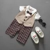 Ensembles de vêtements Born Kid Baby Boy Infant Outfits Set Jumpsuit Romper One Piece Suit