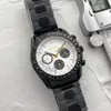 2022 OMEG NEW Six Stitches Luxury Mens Watches Quartz Watch Top Clock Clock Stains Strap Strap Men Mensities Styl266E