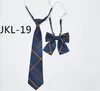 Feestmaskers vlinderdas japanse schoolmeisjes jk uniform student bowknot stroptie set d003