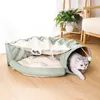 Cat Furniture Scratchers Foldable Tunnel Tube Upgraded Bed Interactive Drill Channel Pet Supplies Games Teasing Toys Accessories 220920