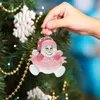 Ornamentos pendurados no Natal decoração de árvore de Natal pingentes de Natal DIY Presentes personalizados para amigos da família X-Mas Decoração de casa
