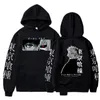 Herren Hoodies Sweatshirts Tokyo Ghoul Anime Hoodie Pullover Sweatshirts Ken Kaneki Grafik Gedruckt Tops Casual Hip Hop Streetwear 220919