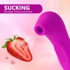 Erotische Vagina Zuigen Vibrator Siliconen Tepel Sucker Clitoris Stimulatie USB Oplaadbare Orale Seks Volwassen Seksspeeltje voor Vrouwen MX1913687409