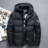 Heren Down Parkas Fashion Winter Big Hooded Duck Jackets Men Warm hoogwaardige jassen mannelijke casual Outerwer 220919