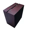 Watch Boxes Square Wooden For EU &Fashion Watches Cases Clamshell Matte Wood Customize Logo Wholesale&Factory