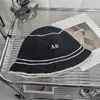 여성을위한 새로운 디자이너 버킷 모자 니트 모자 2 컬러 레터 패션 토하이트 야구 모자 남자 모자