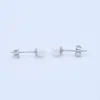 Stud -oorbellen Classical Women Girl Jewelry Mini Tiny Pearl Ball Bead Smile Smily Simple Cute 925 Sterling Silver Earring