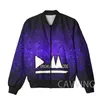 Men's Jackets Fashion Women/Men's 3D Print Depeche-Mode Zipper Bomber Men Overcoat Mens Coat Zip Up H01