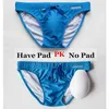 Herrbadkläder Push Up Men's Swimming Briefs desmiit badkläder gay sexig baddräkt för män baddräkt strand slitage penis pad baddräkt j220913