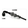 Colorful Diamond Metal Smoking Pipe With Cover Tobacco Cigarette Hand Filter Hand Pipes multiple colors 2 Styles Choose