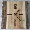 Horloges murales Style nordique horloge créative arbre Grain temps silencieux Non tic-tac pour chambre d'enfants salon dortoir décoration G2AB