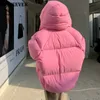 Parkas pour femmes BGTEEVER Chic à capuche en coton rembourré femmes hiver chaud en vrac solide épaissir manteaux féminins dames fermetures à glissière vêtements d'extérieur 220919