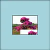 Autres fournitures de jardin Patio Lawn Home 200Pcs 100% Original High Quality Mix-Color Bougainvillea Spectabili Otn4T