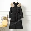 Women's down parker new limited edition jacket fur collar couple casual thickening cold-proof men and women jackets