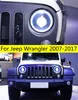 Koplampen Montage voor Jeep Wrangler LED Koplamp 20 07-20 17 LED Grootlicht Rijden Lichten Richtingaanwijzer Daytime Lamp