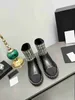 Designer Hiver Bottes De Neige Marque Petit Parfum Dames Chaussures En Cuir Noir Blanc Plus Coton À Manches Chaudes Bottines Avec Boîte Taille 35-41