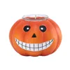 Candle Holders Creative Halloween Decoration Pumpkin Holder Party Masquerade Decorative Resin Art Crafts