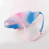 Pvc Women Waist Bag Summer Beach Jelly Wallet Belt Transparent Waterproof Fanny Pack Rainbow Color Phone Money pouch J220705