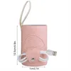 USB Lait Chauffe-biberon Voyage Poussette Isolé Bébé Allaitement Chauffe-biberon né Infant Portable Biberon Réchauffe 220920