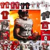 Fußballtrikots Louisville Fußballtrikot NCAA College Malik Cunningham Lamar Jackson Tiyon Evans Tyler Hudson Gillotte Huggins-Bruce Bridgewater Ford