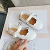 Turnschuhe Mädchen Kleinkind Baby Koreanische Süße Pu Leder Schuhe Kinder Weiche Perle Wohnungen Weiß Mary Janes Prinzessin Party Hochzeit 1 5 7 jahr 220920