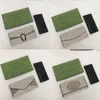 Podwójne litery designer skórzane portfele długie torebki w stylu biznesowym krótkie portfele mężczyźni kobiety