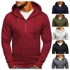 Sweats à capuche pour hommes pulls pour hommes cardigans d'hiver chandails pour hommes plus épais chaud pull décontracté manteaux bonne qualité mâle coupe ajustée