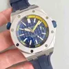 ZF Mechanical watches 7750 Luxury Watches For Men 15710 Men's Watch Fully Automatic Luminous Sports Wristwatches watch C8OQ L61X