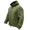 Chaquetas de caza Hombres EE. UU. Militar Otoño Chaqueta táctica de lana térmica Deportes al aire libre Abrigo con capucha Militar Softshell Senderismo Ejército al aire libre