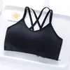 Bustiers Corsets Bralette 2022 soutien-gorge de sport pour femmes respirant coton croix dos nu Tube haut court