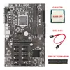 اللوحات الأم B250 BTC MONING Motherboard 12p Slot Slot LGA1151 مع G3930 CPU DDR4 8G 2133MHz RAM SATA