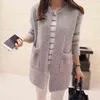 Frauenpullover Heiße Frauen Frühling Herbst Lange Weste Pullover Jacke Weibliche 2019 Koreanische Lange Ärmel Häkeln Mädchen Gestrickte Jacke Tops J220915