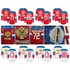 Gla Rusland Jersey World Cup WCH 8 Alex Ovechkin Vladimir Tarasenko 71 Evgeni Malkin 72 Sergei Bobrovsky 13 Pavel Datsyuk Russisch hockeyshirt