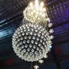 Lampadari Lampadario di cristallo lungo Illuminazione scala creativa Top Lampada da interno di lusso di grandi dimensioni per soggiorno Scale Lobby Apparecchio Cristal