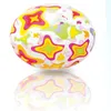 Bola de praia Round Star Peixe Piscina Bolas de praia Inflável PVC Toys adultos Faculdade de festa Toys de água divertida Brinquedos de praia ao ar livre 2065 E3