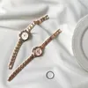 Wristwatches Brand Mini Silver Steel Quartz Dress Bracelet Watch For Women Ladies Female Rome Dial