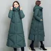 Women's Trench Coats SWREDMI Woman Winter Hooded Oversized 4XL Warm Parkas Casual Loose Jacket Female Outwear High Street